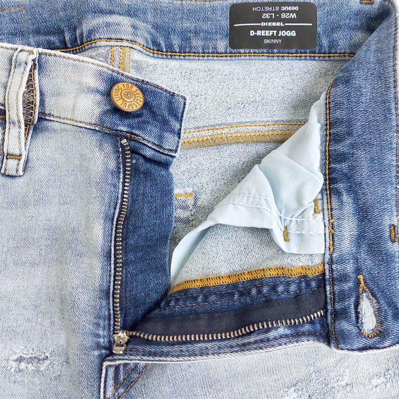 DIESEL ディーゼル 新品 ジョグジーンズ D-REEFT-Y-TL 極細スキニー 