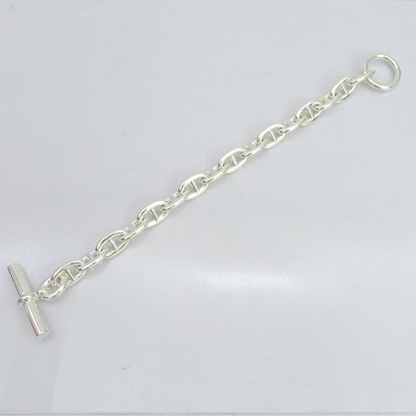 HERMES / エルメス シェーヌダンクルMM ブレスレット 15コマ SILVER 925 【ブレスレット/バングル/アンクル/アクセサリー】 ブランド【中古】 