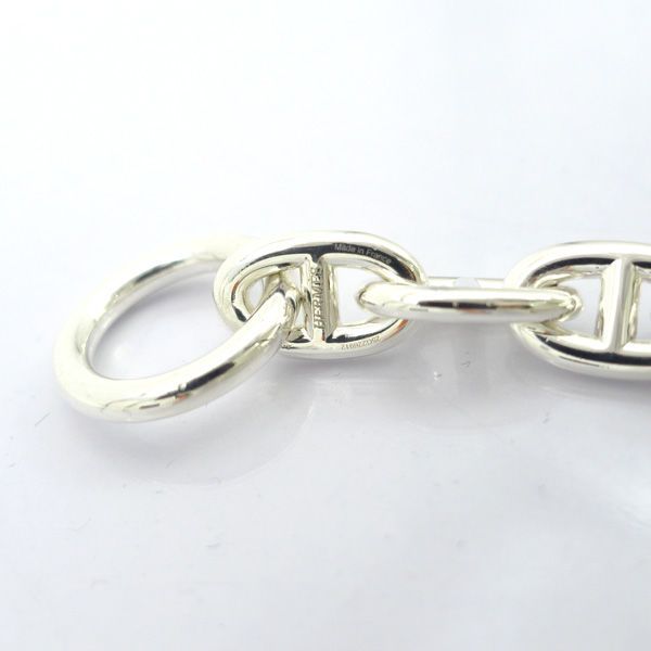 HERMES / エルメス シェーヌダンクルMM ブレスレット 15コマ SILVER 925 【ブレスレット/バングル/アンクル/アクセサリー】 ブランド【中古】 