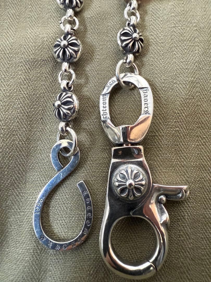 新型2ウォレットチェーン 刻印有り