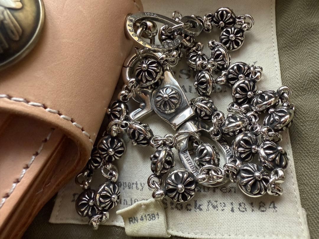 新型2ウォレットチェーン 刻印有り