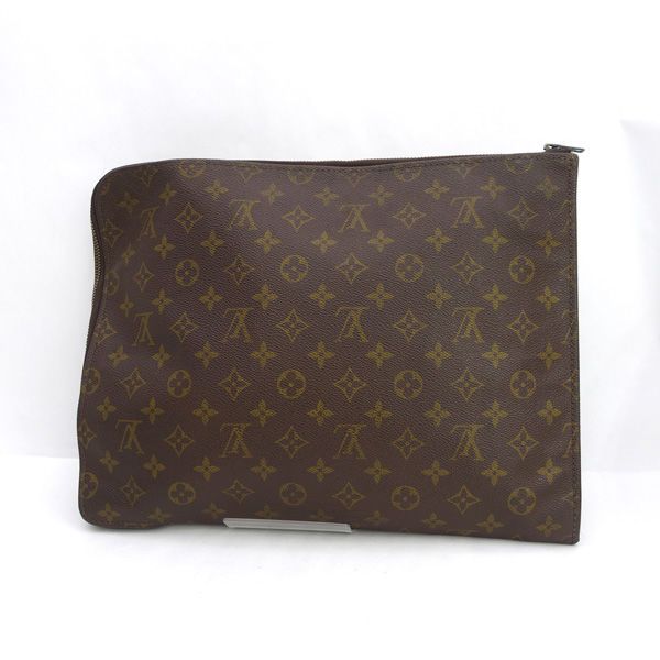 LOUIS VUITTON | ルイヴィトン モノグラム ボシェッドキュマン 書類入れ クラッチ PVC M 53456 ブランド