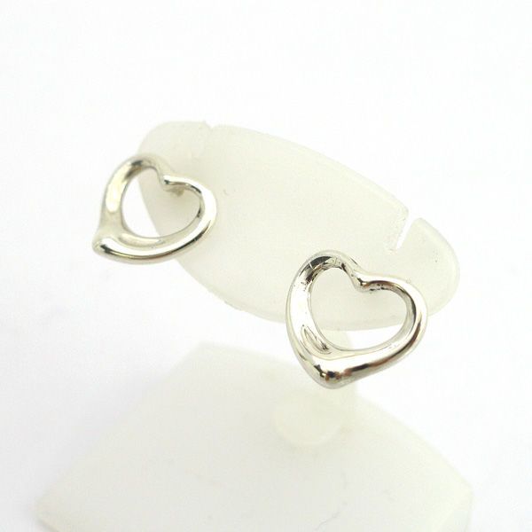 TIFFANY-Co. ティファニー オープンハート エルサペレッティ ピアス 925 両耳 イヤリング ブランド