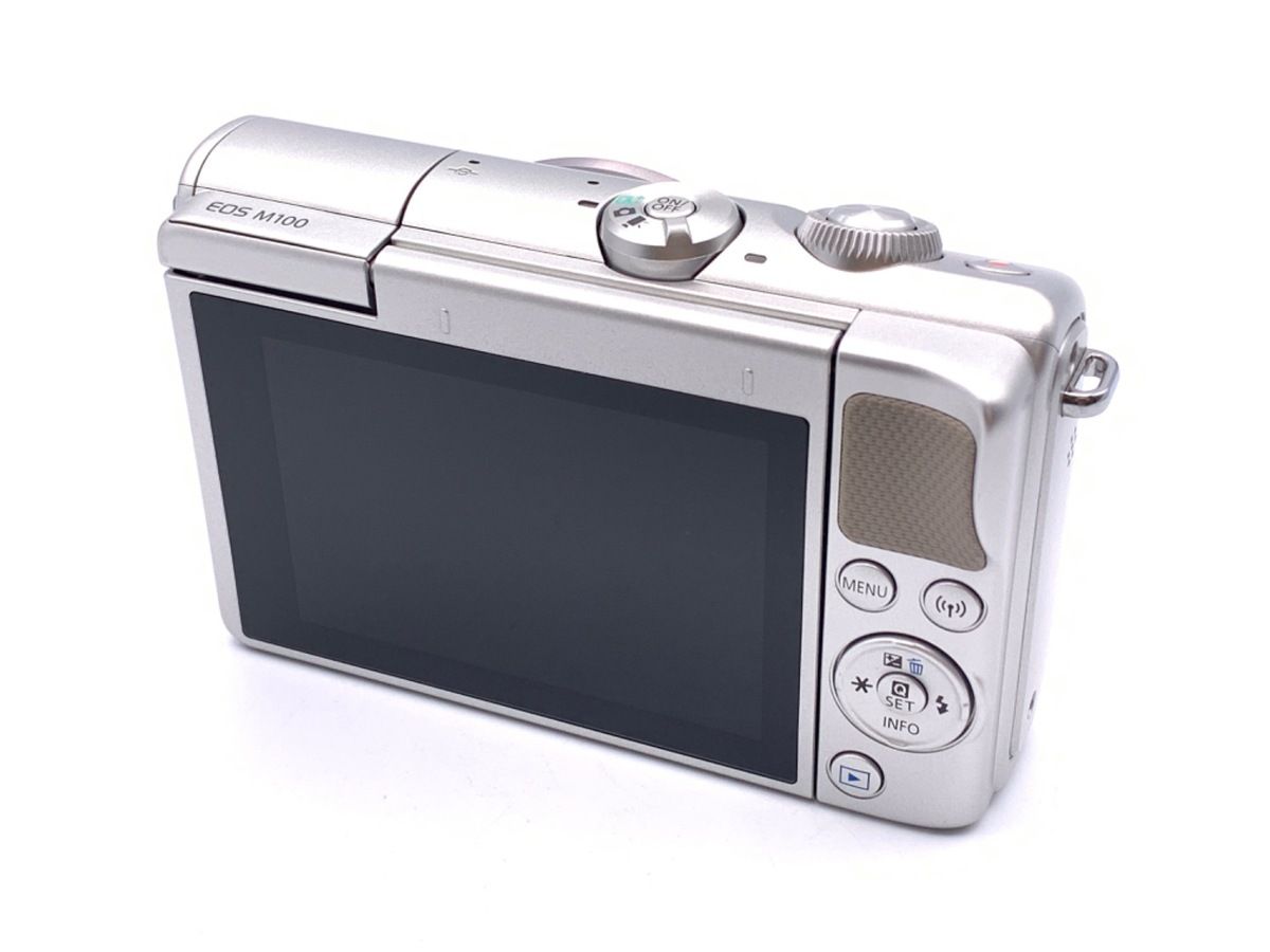 中古】 【美品】 キヤノン EOS M100 ボディ グレー - メルカリ