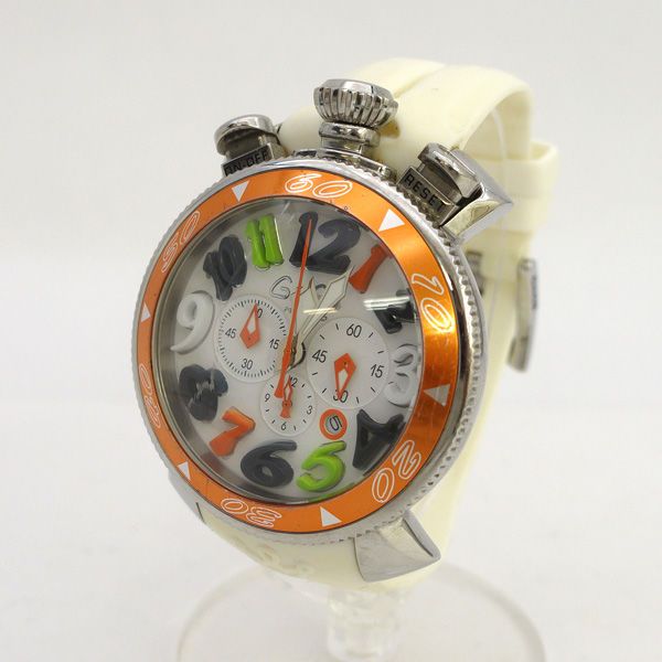 GaGa MILANO / ガガミラノ ◇マヌアーレ48 クロノグラフ 腕時計