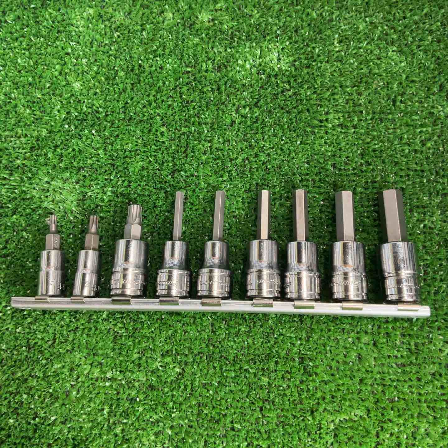 スナップオン Snap-on 3 8ヘックスソケットセット FA 5 E～FA 12 E セット 1 4トルクスソケット 2本セット 8インチ ヘックスソケット 40 IPR