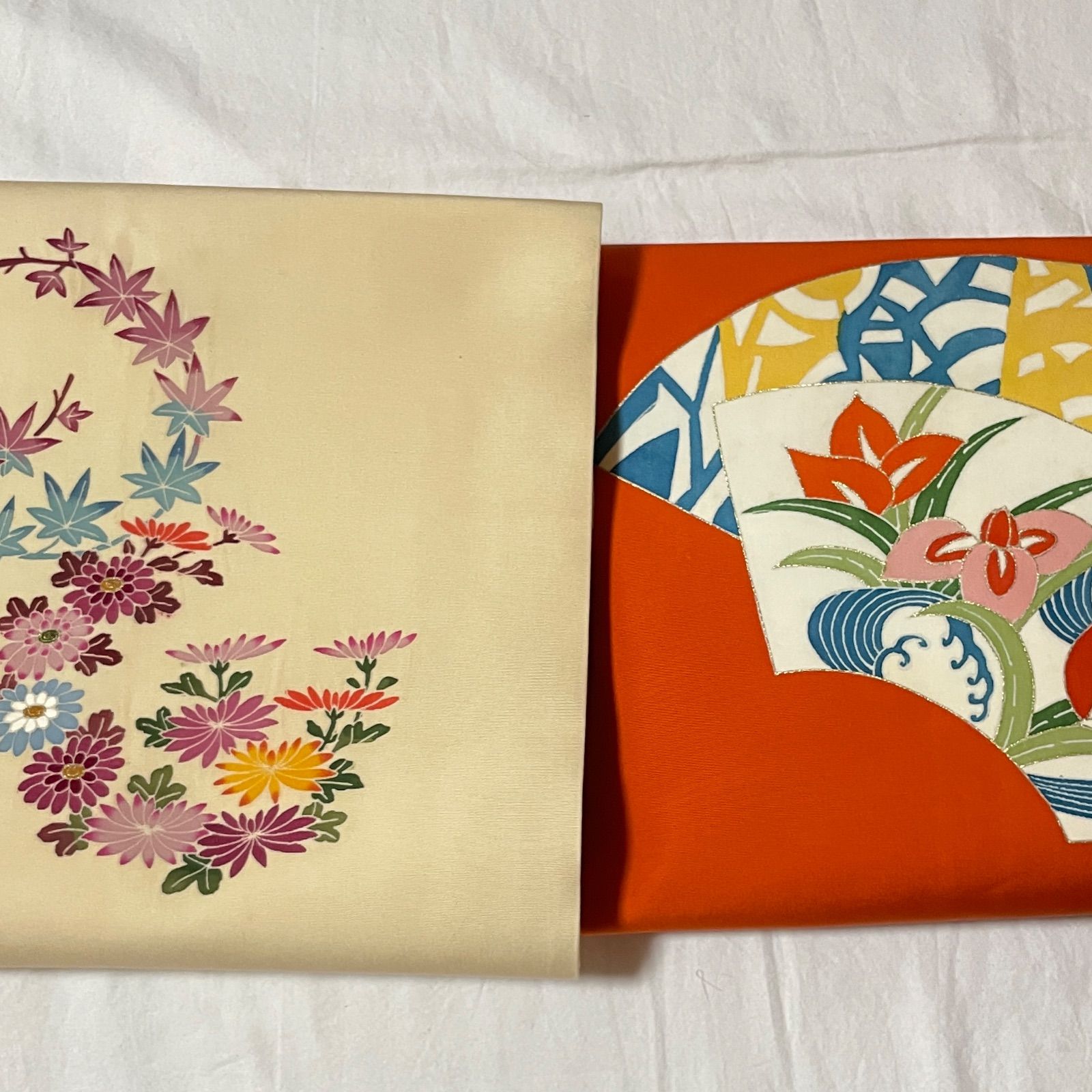 正絹 塩瀬 作家物 2枚 名古屋帯 - メルカリ