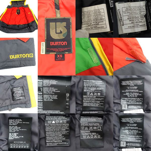 BURTON / バートン ◇スノーボードウェア スノボウェア キッズ 子ども