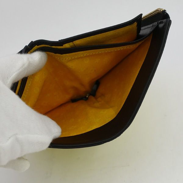 castelbajac / カステルバジャック ◇二つ折り財布/ロゴ/イエロー