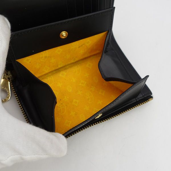 castelbajac / カステルバジャック ◇二つ折り財布/ロゴ/イエロー