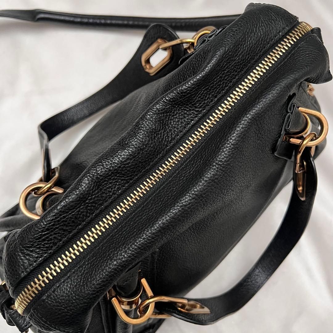 【美品】 クロエ パラティ 2way バッグ レザー 黒 ショルダー スモール Chloe（クロエ） 【並行輸入品】 CHLOE 2WAYバッグ PARATY パラティ24