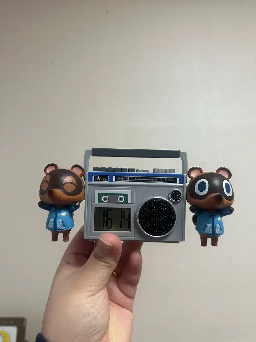 どうぶつの森 豆ドール栗ドール ラジオ時計