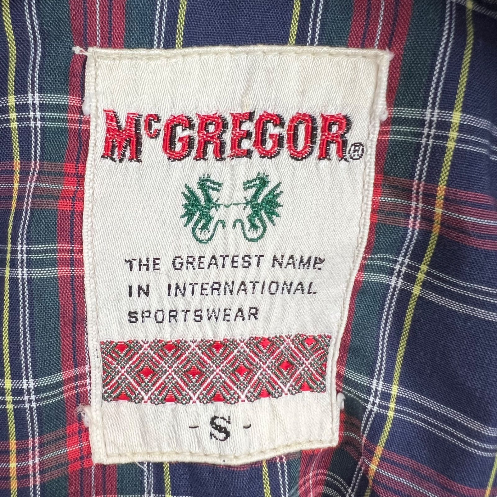 McGREGOR 80s vintage DRIZZLER swingtop JACKET S マックレガー