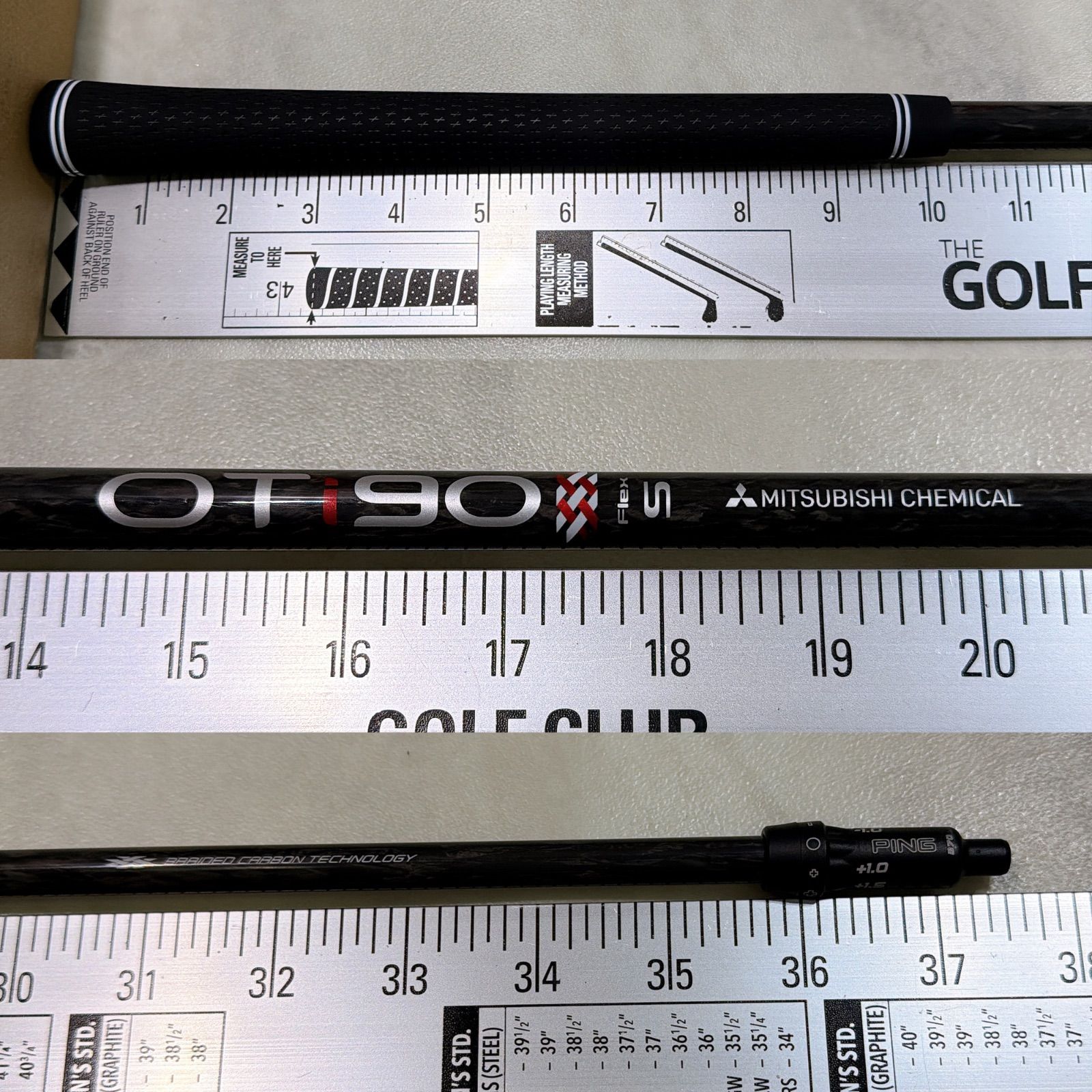 新品グリップ 良品 PINGスリーブ 7UT用 OTi90 フレックスS - メルカリ