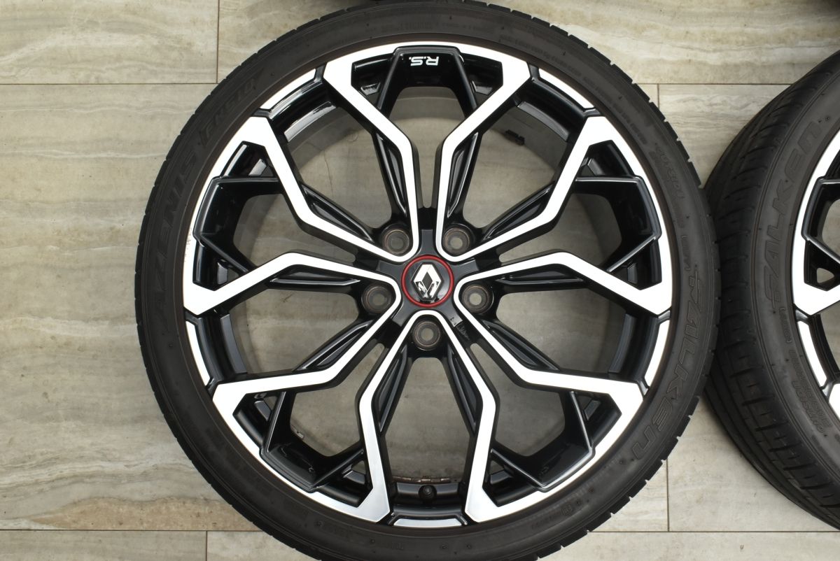 程度良好 ルノー 9 A メガーヌ RS 19 in 8 5 J 54 PCD 114 3 ファルケン アゼニス FK 510 245 35 R 品番 ルノースポール