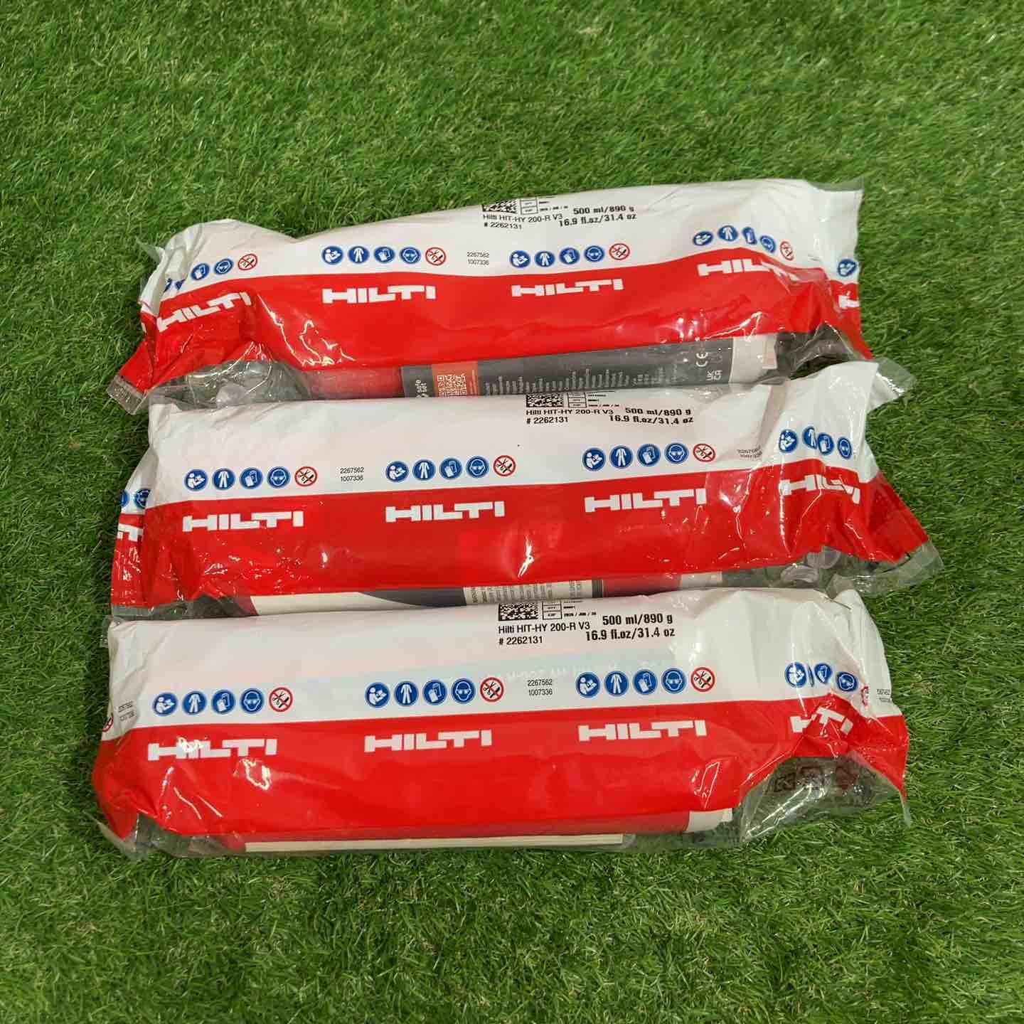 1スタ！送料含む！【未使用品】◇HILTI 330ml接着アンカー3本 HIT-HY 200-R V3 #2262131 使用期限2026/6/30◇アクトツール富山店◇Y5