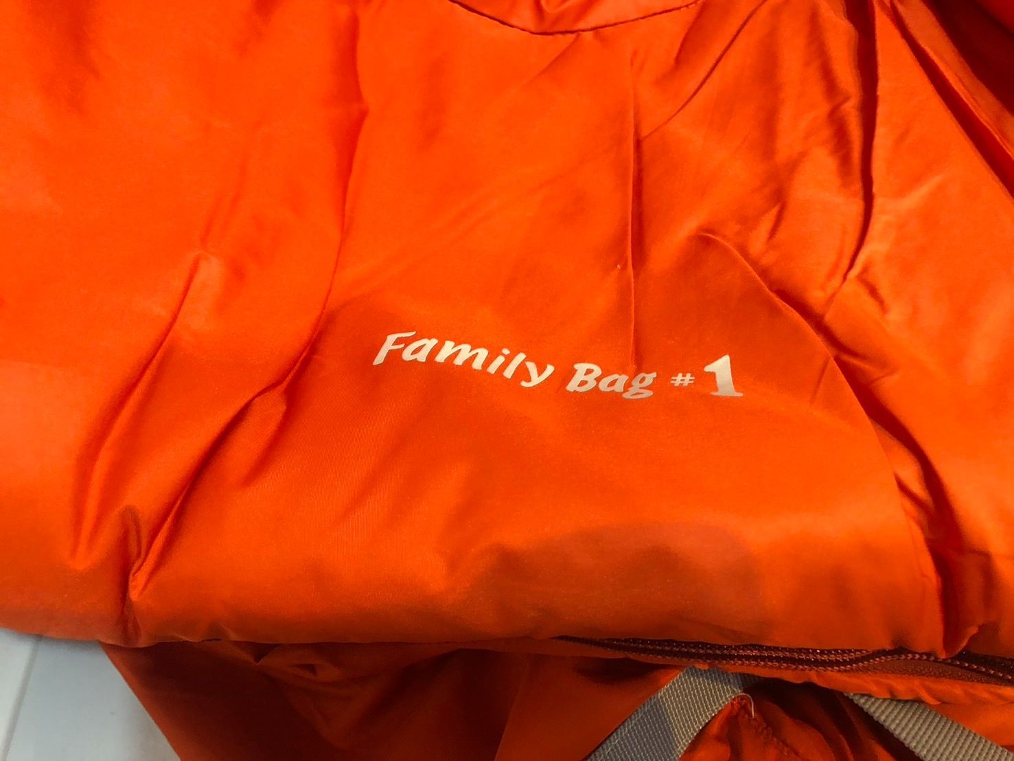  mont bell モンベル Family Bag 1 オレンジ シュラフ 寝袋 19593 寝袋 シュラフ アウトドア寝具