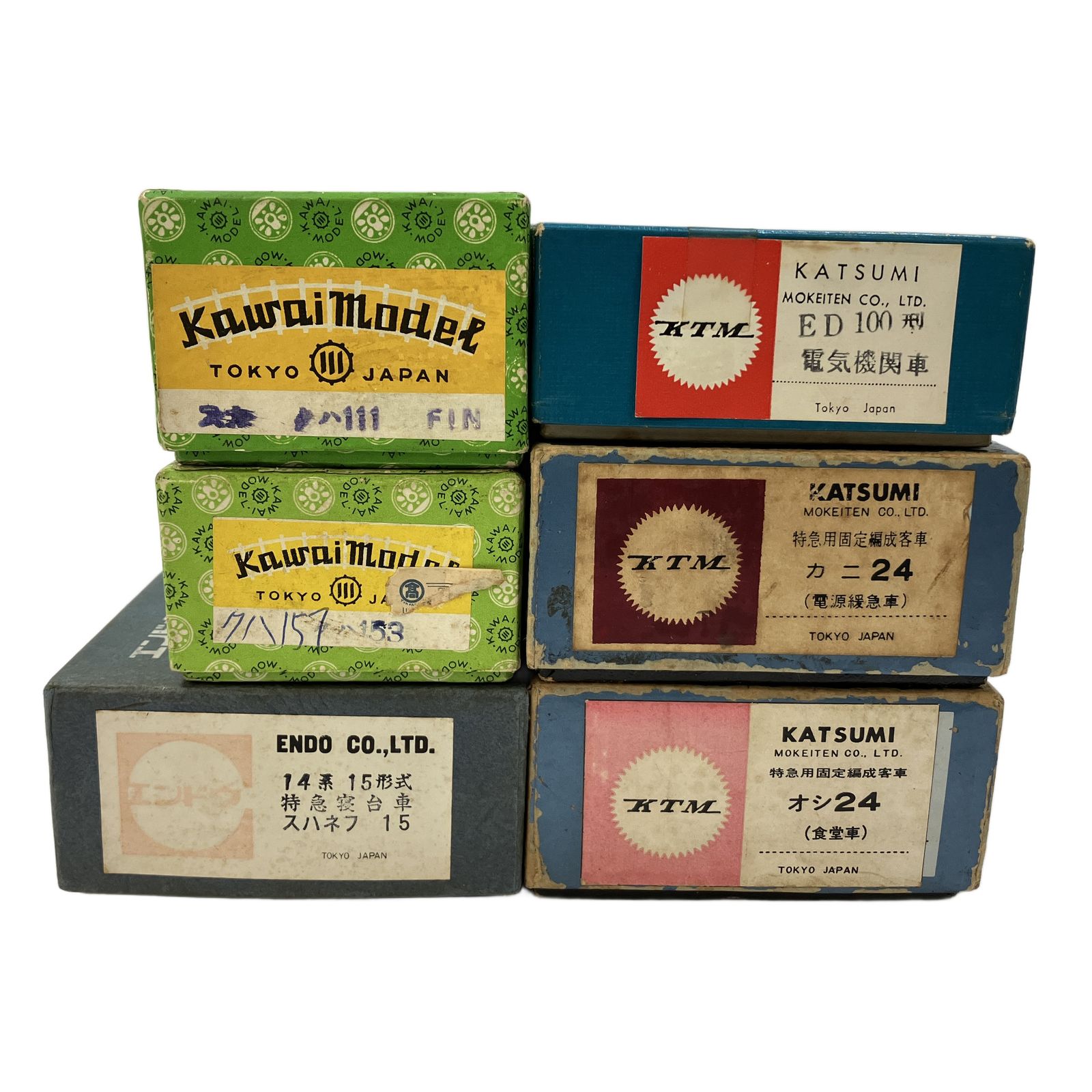 KTM 他 ED 100型 電気機関車 等 6両セット 鉄道模型 HO