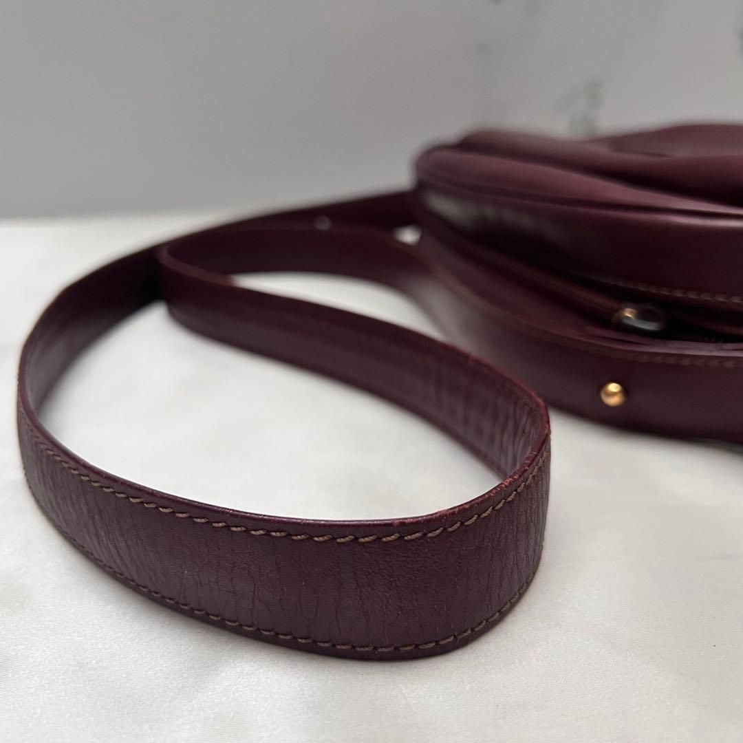 ◇Gカード付き美品◇カルティエ マストライン ショルダーバッグ