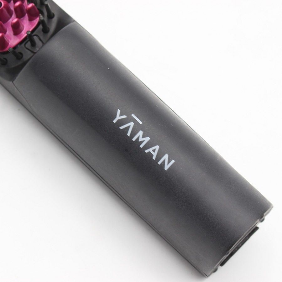 ヤーマン スムースアイロンブラシ YJHB5B ブラック ブラシ型コードレス