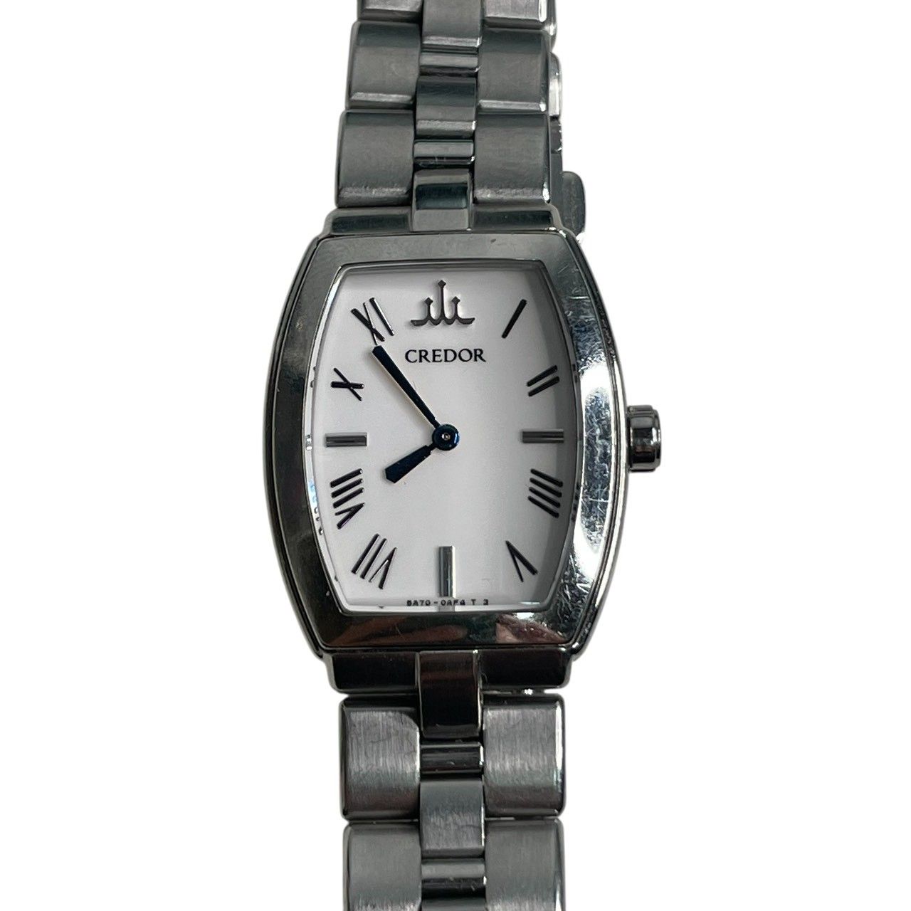 SEIKO セイコー CREDOR クレドール 時計 腕時計 5 A 70-0 AE 0 アクア クォーツ レディース 動作未