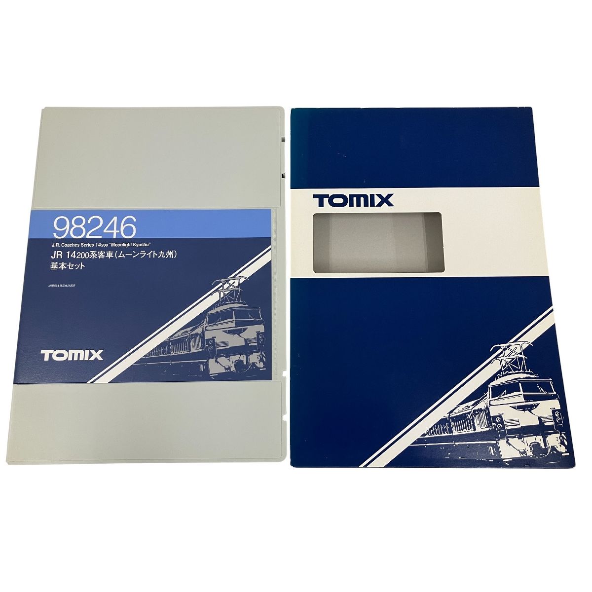 車椅子⭐︎傷汚れ有りですがまだまだ使えます TOMIX 98246 JR 14 200系 客車 ムーンライト 九州 基本 計6両 セット N