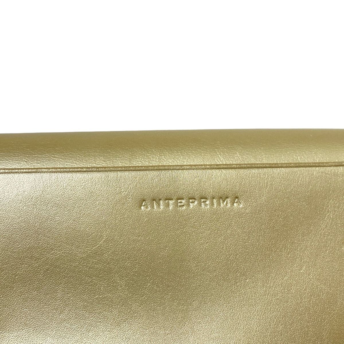 ANTEPRIMA(アンテプリマ) 長財布 ゴールド フラワー(花)/スタッズ