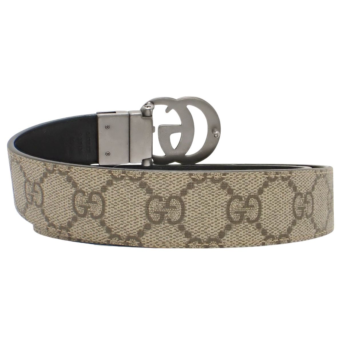 GUCCI(グッチ) GGスプリーム リバーシブル ベルト ベルト アパレル