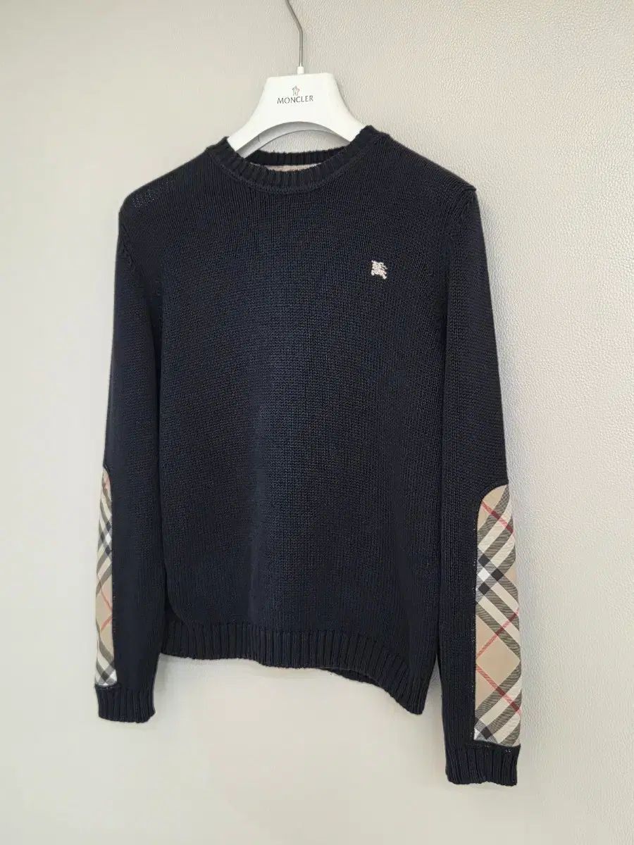  バーバリー チェックパターン パッチ ニット 10 Y Tシャツ トップス