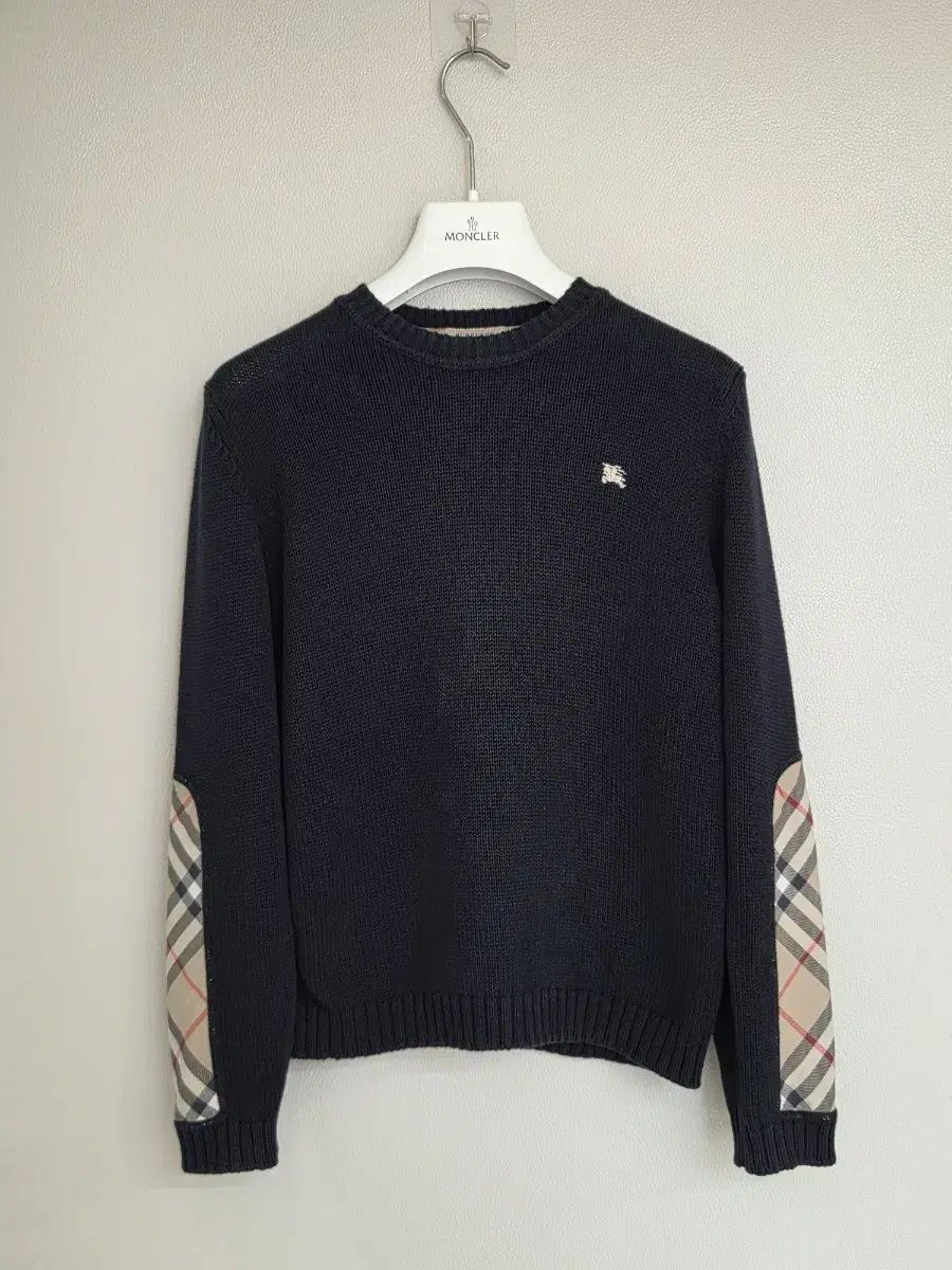 バーバリー チェックパターン パッチ ニット 10 Y