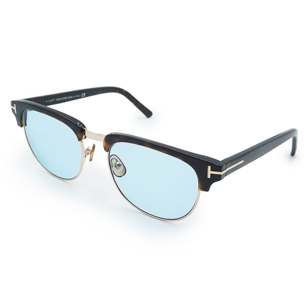 トムフォード ヘンリー Henry サングラス メガネ 眼鏡 アイウェア 度入り プラスチック メタル ブラウン ピンクゴールド金具 TF 248 TOM FORD