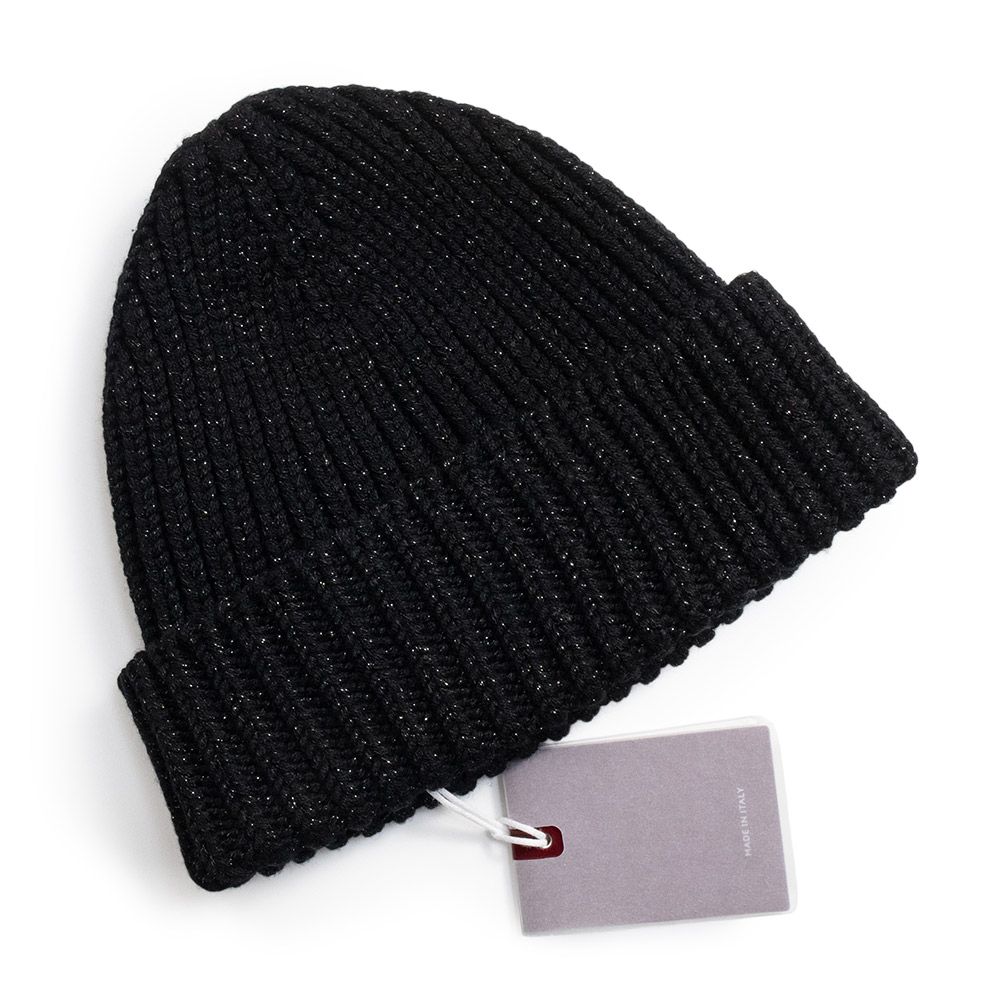 グッチ ダブルG リブニット ラメ ハット ニットキャップ ニット帽