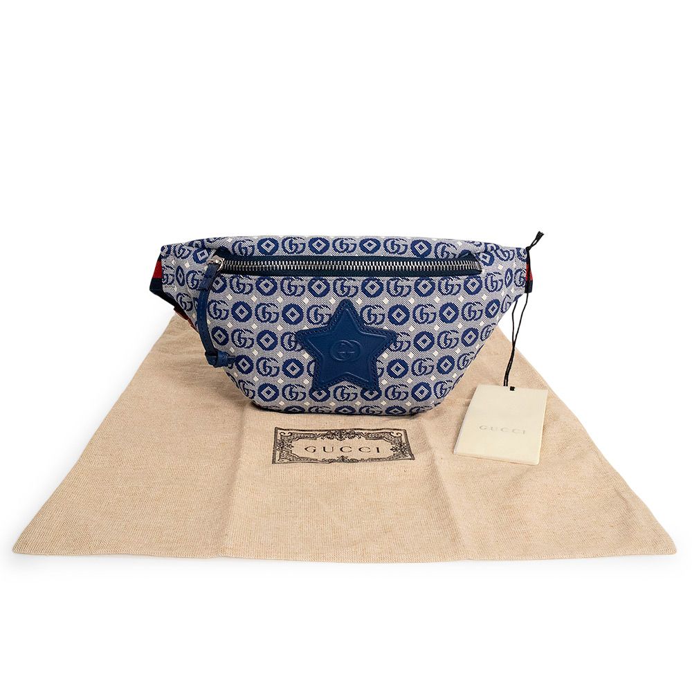 グッチ チルドレンズ スター 星 ベルトバッグ ウエストポーチ GGロゴ