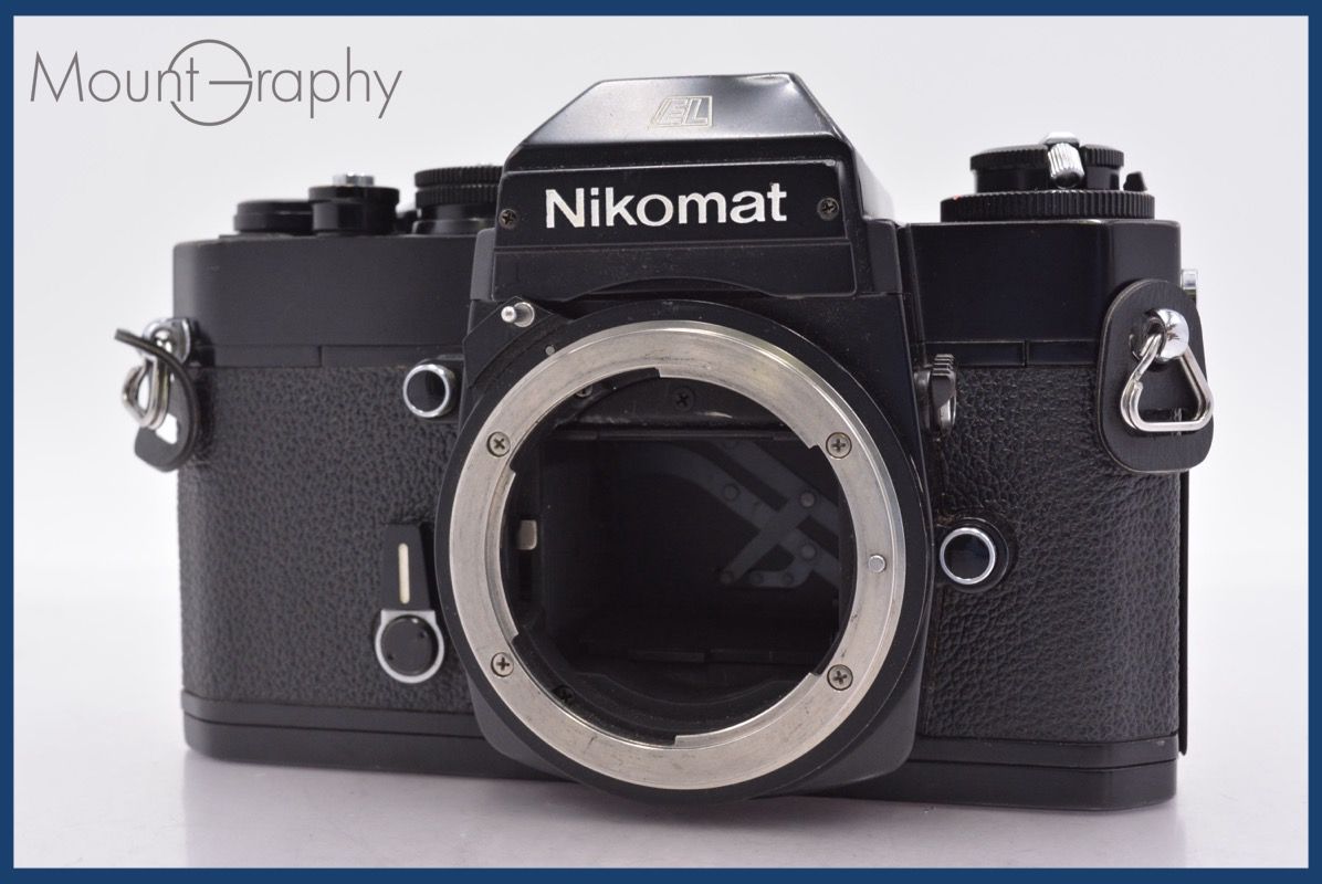 Nikon ニコン 日本光学 Nikomat EL 元箱 動作確認済 美品+ Nikon ニコン 日本光学 Nikomat EL 元箱 動作確認済 美品+ Nikon