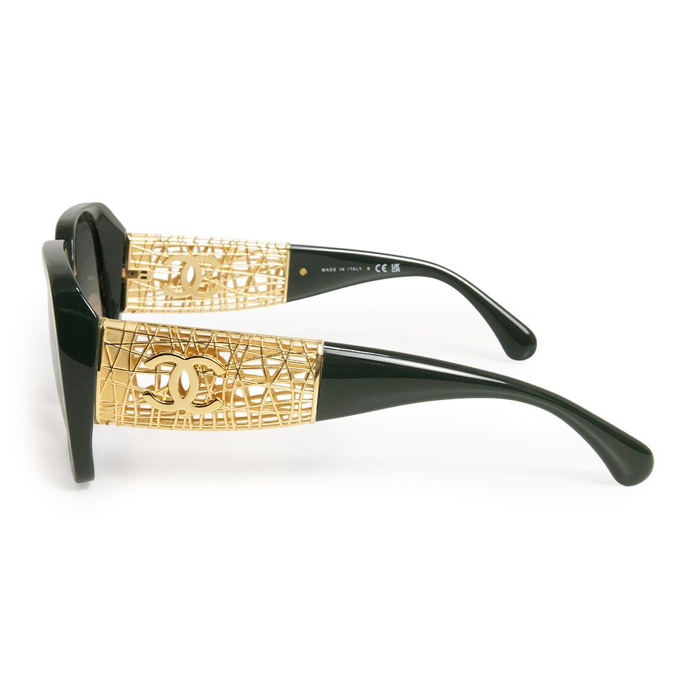 シャネル スクエア シェイプ アイウェア ココマーク サングラス メガネ