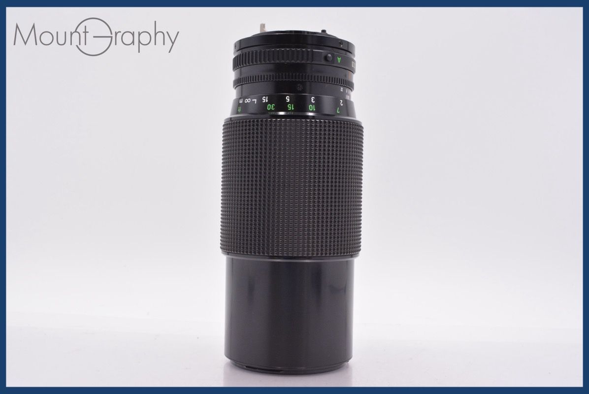 ☆良品☆ キヤノン Canon NEW FD 70-210mm F4 前後キャップ&レンズ ☆良品☆ キヤノン Canon NEW FD 70-210mm F4 前後キャップ&レンズ