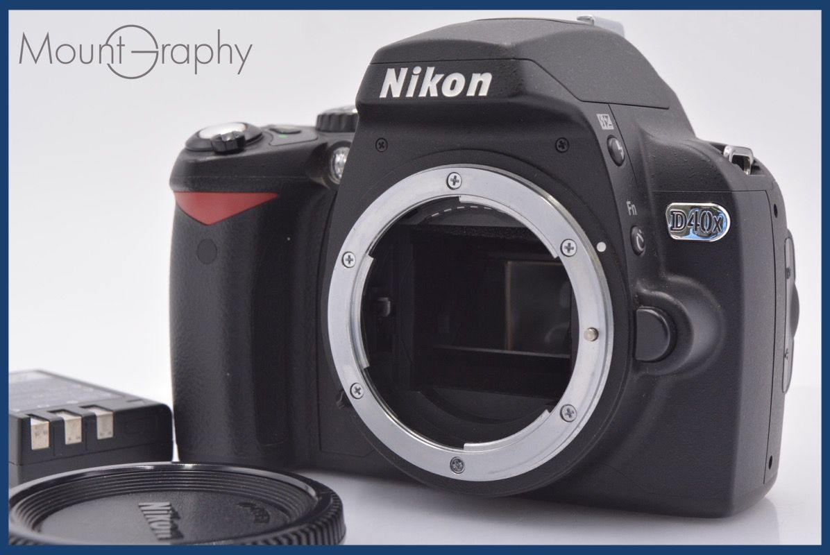 上 ニコン Nikon D 40 X ボディキャップ バッテリー付属 同梱無料 am 2121