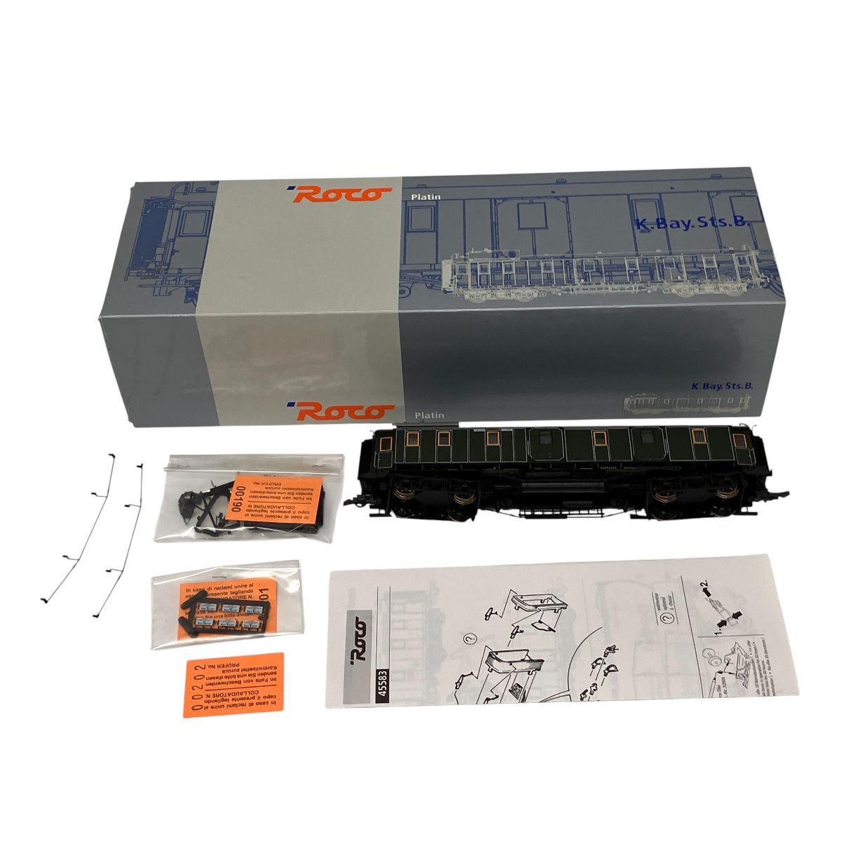 Roco 45583 貨物車 HOゲージ 鉄道模型 良好