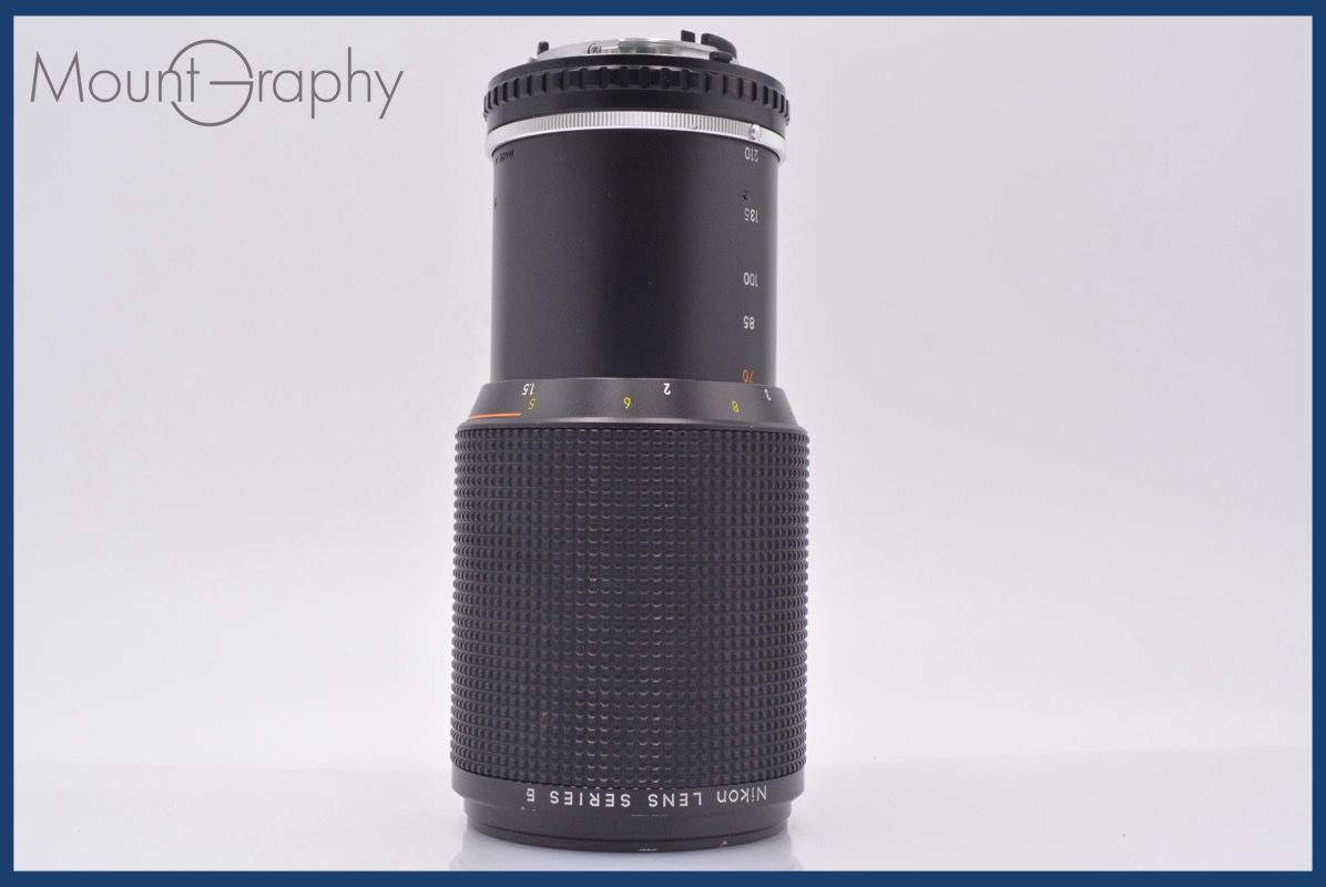 ニコン Nikon Series E ZOOM 70-210mm F4 Ai-S 前後キャップ&amp;レンズフィルター付 ★完動★同梱無料 #am2158 ニコン Nikon Series E ZOOM 70-210mm F4 Ai-S 前後キャップ&レンズ