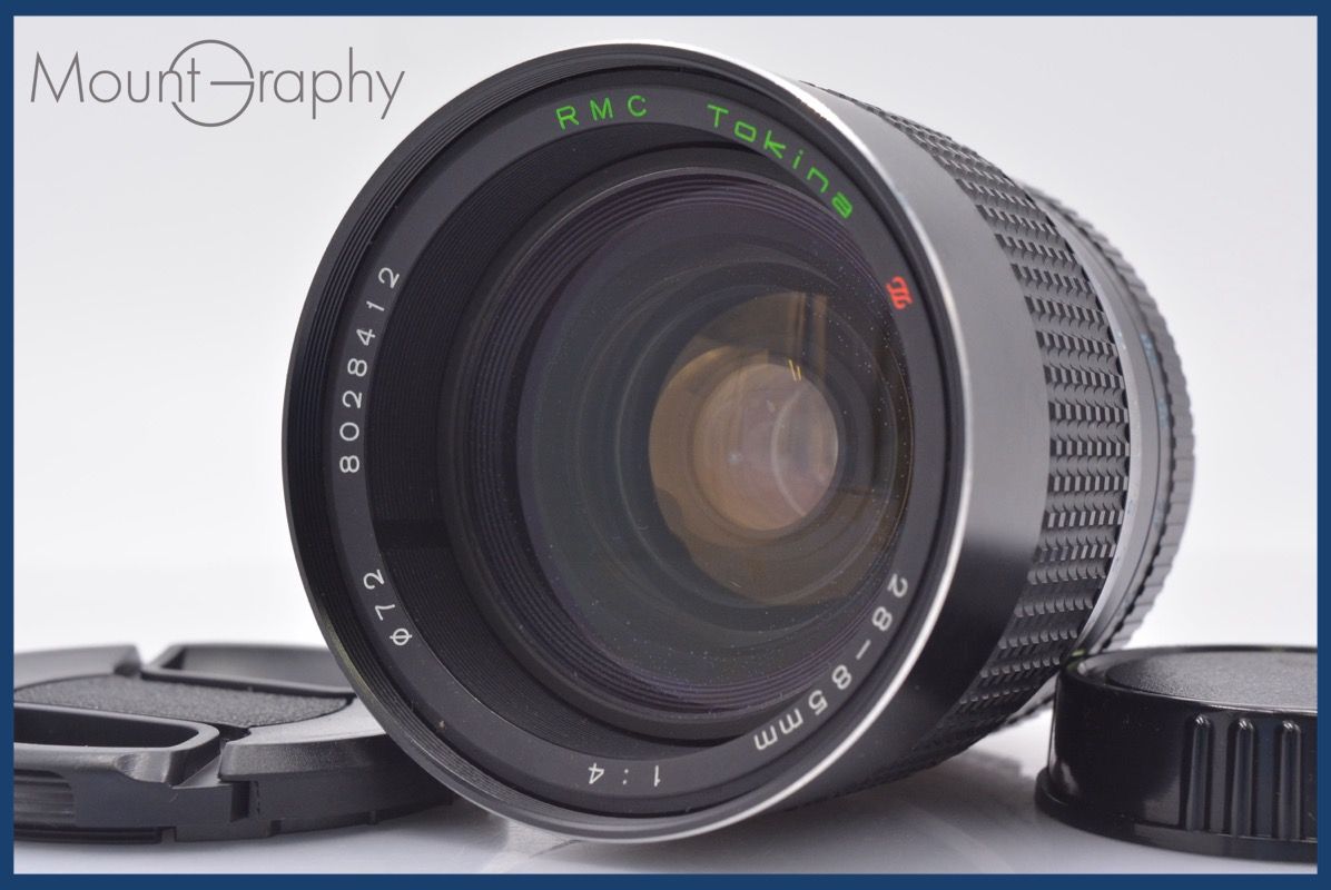 トキナ Tokina RMC Tokina 28-85mm F4 前後キャップ付 オリンパスOM用