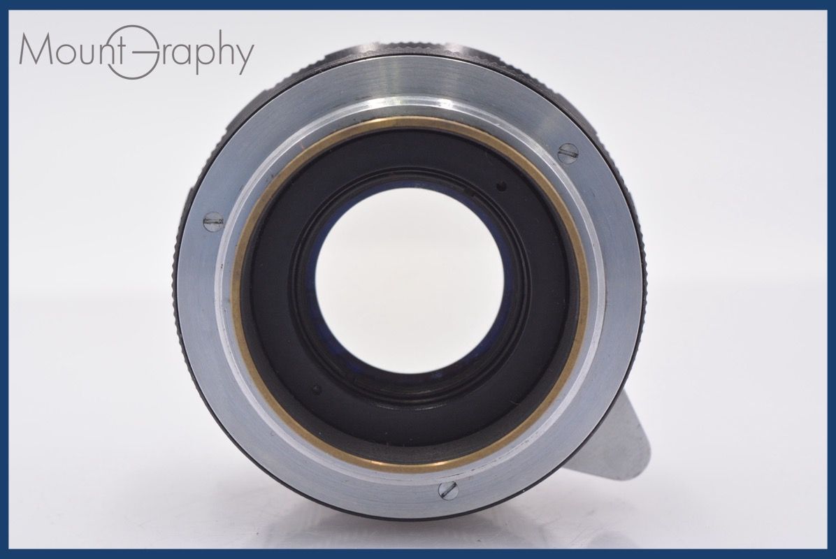 東京光学 Tokyo Kogaku Topcor-S 5cm F2 後キャップ付 ☆完動☆同梱