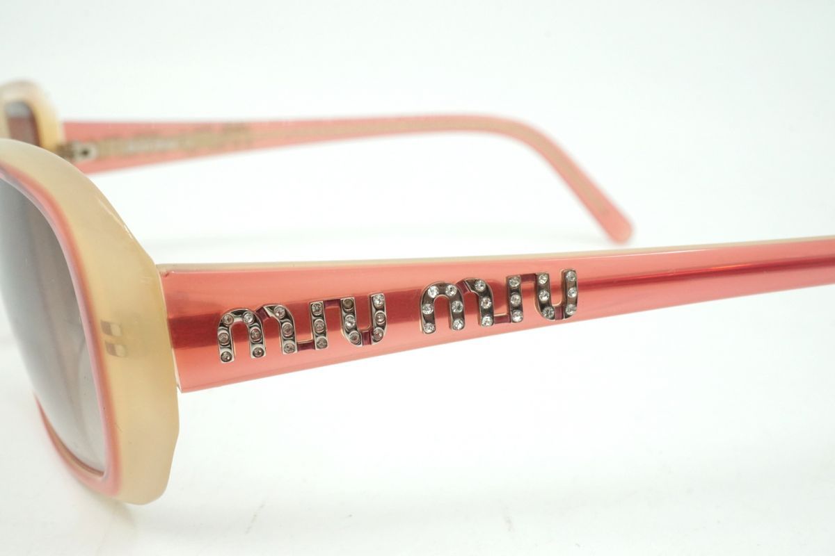 ミュウミュウ サングラス アイウェア SMU20G 54□15 145 ライン