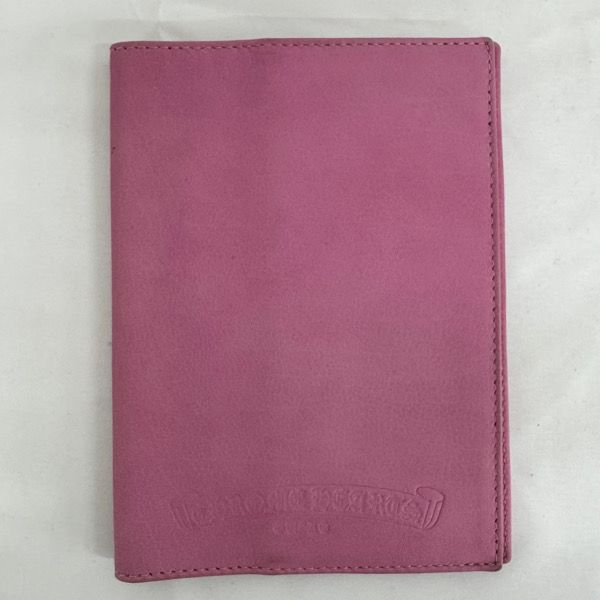 HROME HEARTS クロムハーツ 3セメタリークロスパッチ ブックカバー 手帳カバー