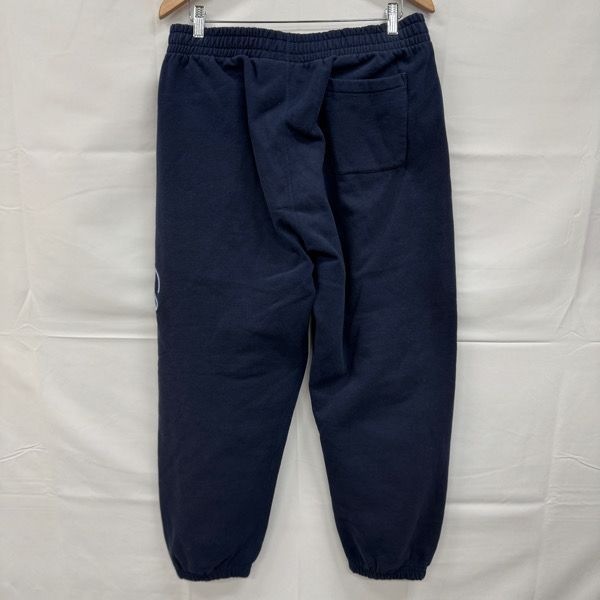 SUPREME|シュプリーム 23 AW Raised Script Sweatpant|レイズド スクリプト ロゴ刺繍 スウェットパンツ|ネイビー|L