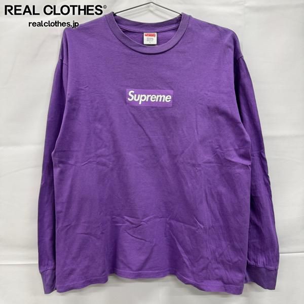 supreme 長袖シャツ　シュプリーム Supreme/シュプリーム【20AW】Box Logo L/S Tee/ボックスロゴ ロング