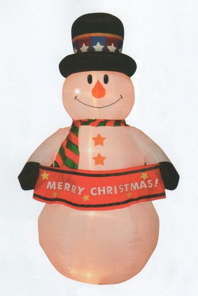 エアーディスプレイ スノーマン H 260 cm