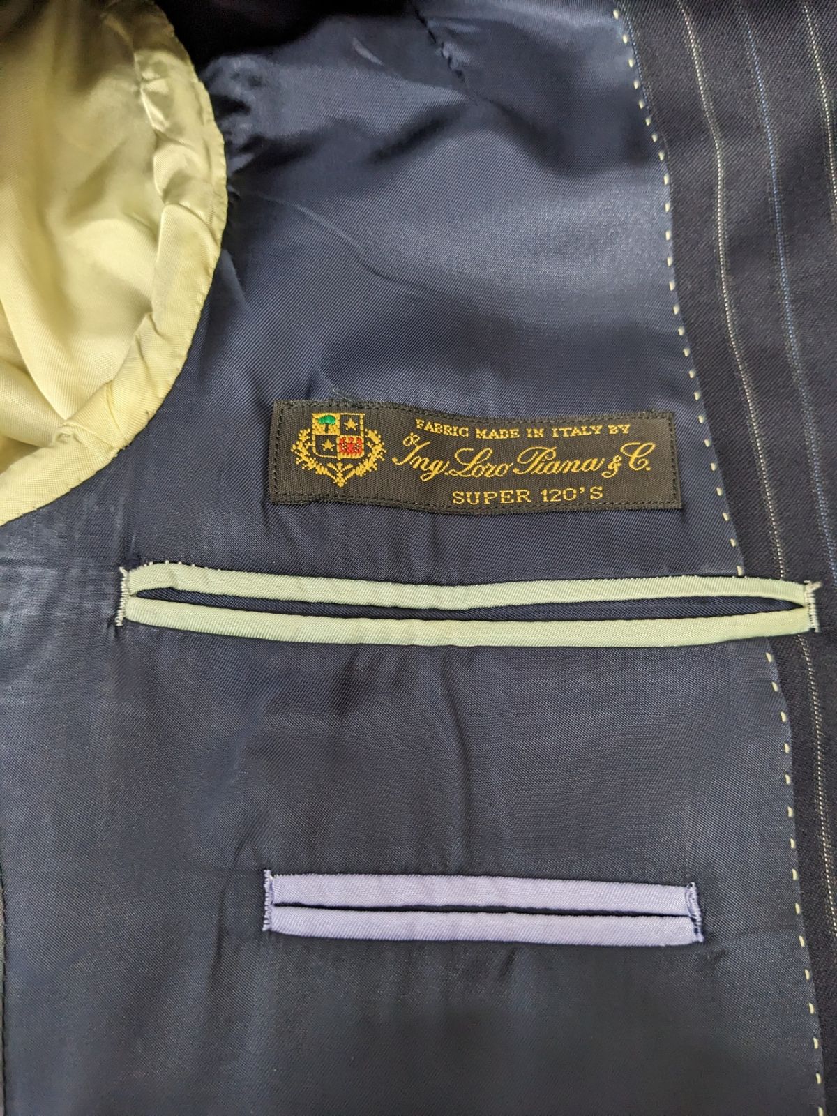 Paul Smith 購入 ポールスミス◎セットアップスーツ M ストライプ