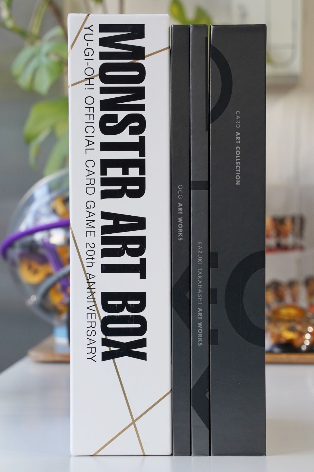 遊戯王OCG 20th ANNIVERSARY MONSTER ART BOX｜公式アートブック 全3冊