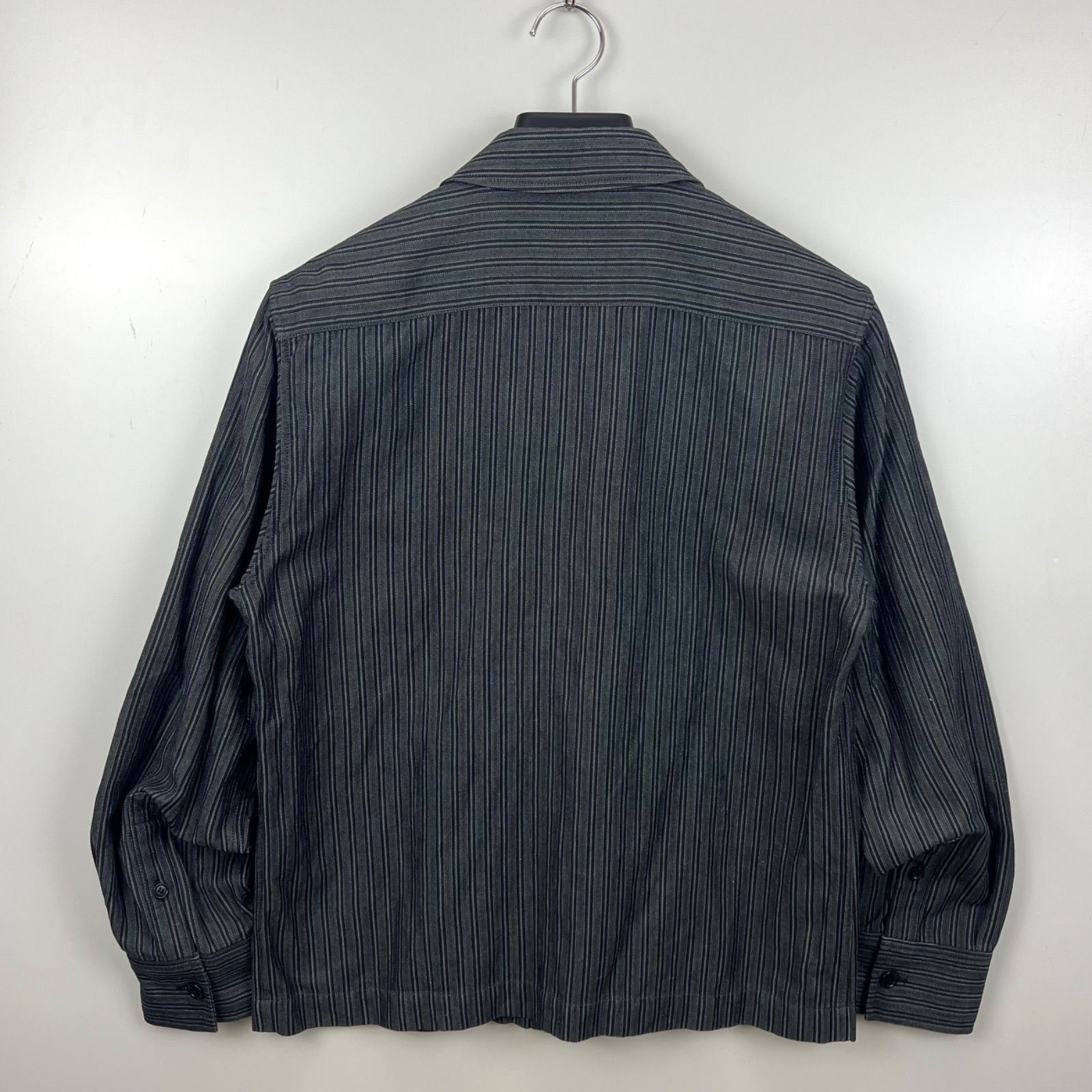 PAUL SMITH 00s y2k archive stripes BOX jacket L ポールスミス