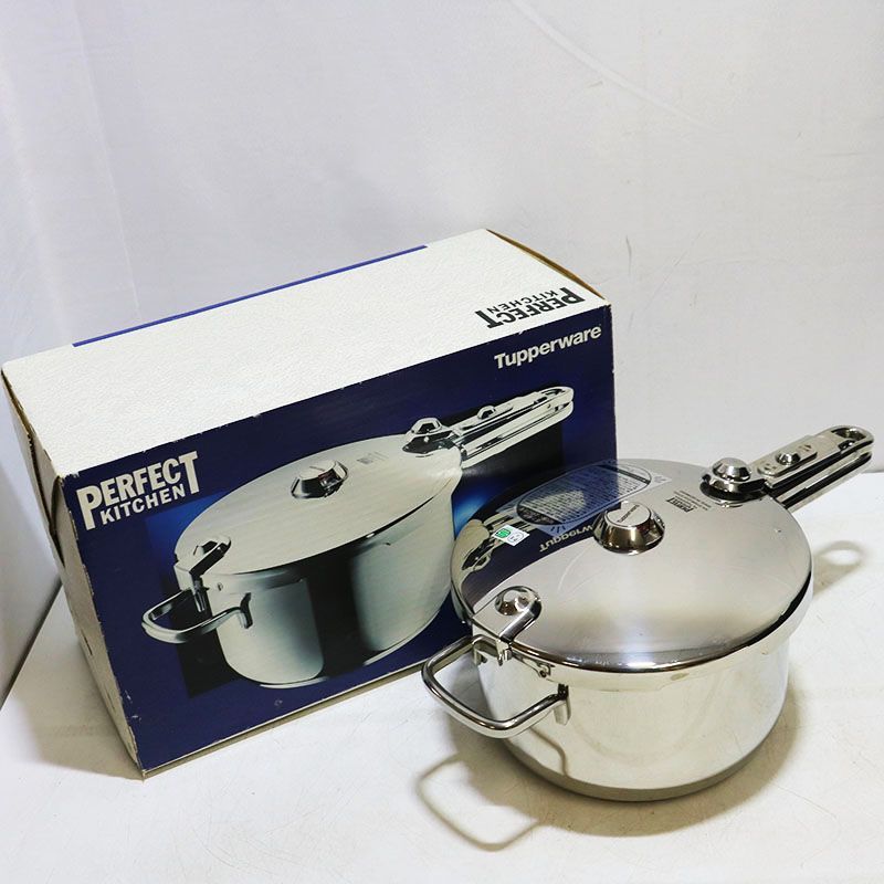 タッパーウェア　パーフェクトキッチン　圧力鍋　蓋　セット 新品 未使用品 Tupperware タッパーウェア パーフェクトキッチン 圧力